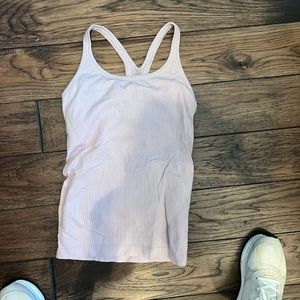 Pink lululemon tank top